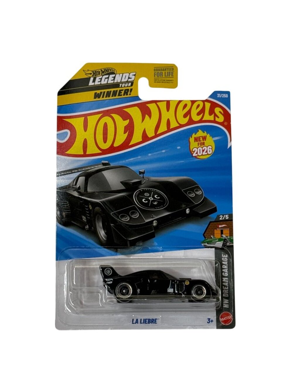 Hot Wheels La Liebre 2026 HW Dream Garage Legends Tour Winner 31/250
